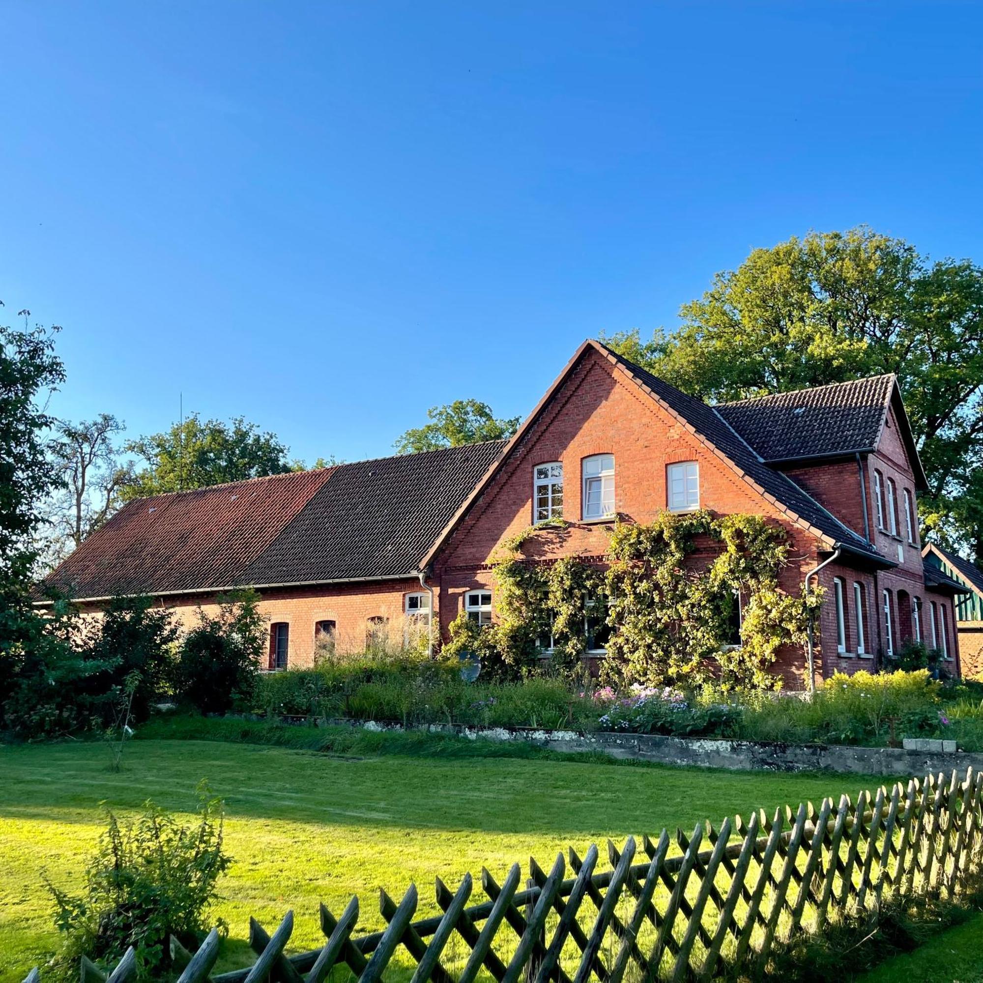 Ferienwohnung Hof Kukureit Suderburg Bagian luar foto